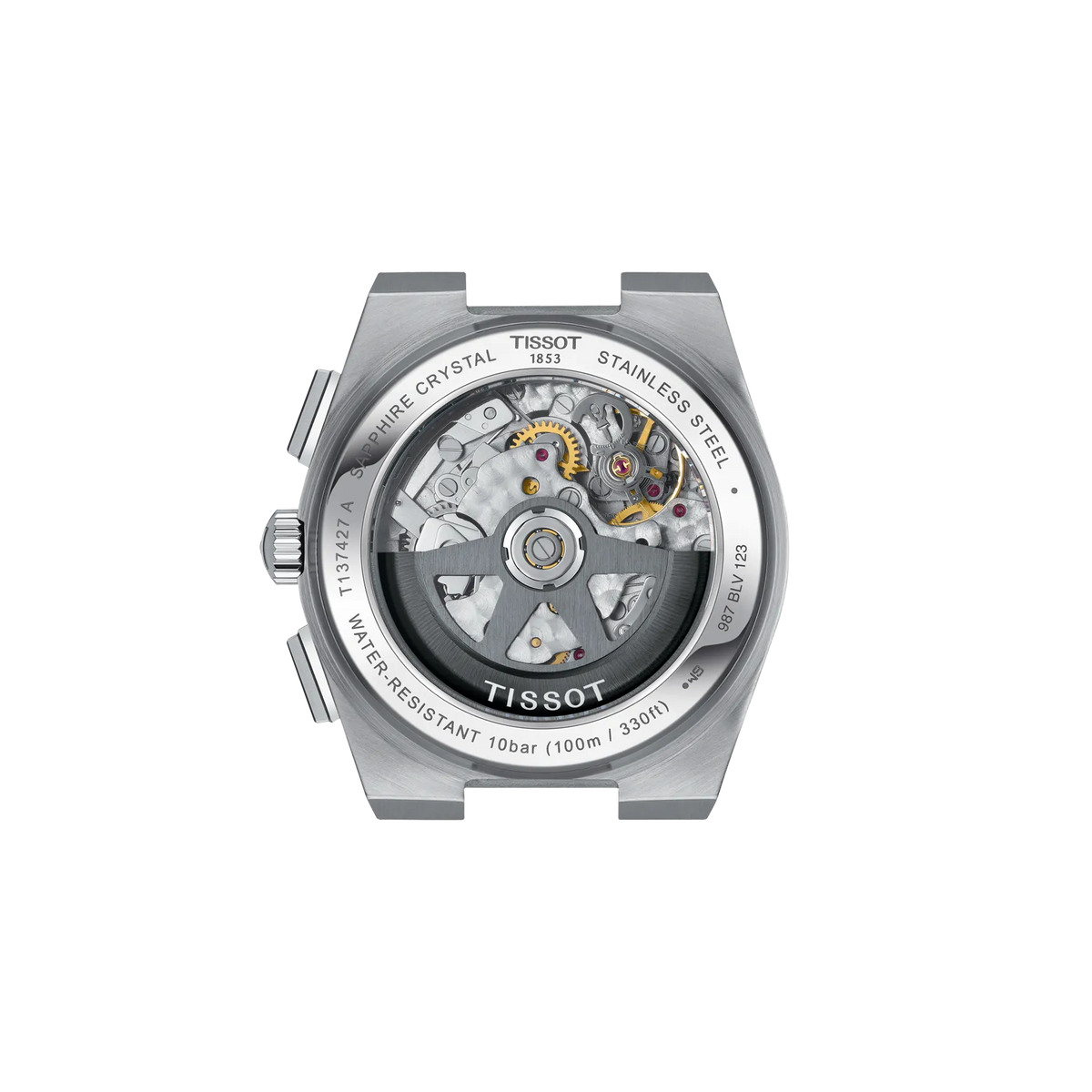 Tissot PRX 42mm T137.427.11.011.00 — detail view