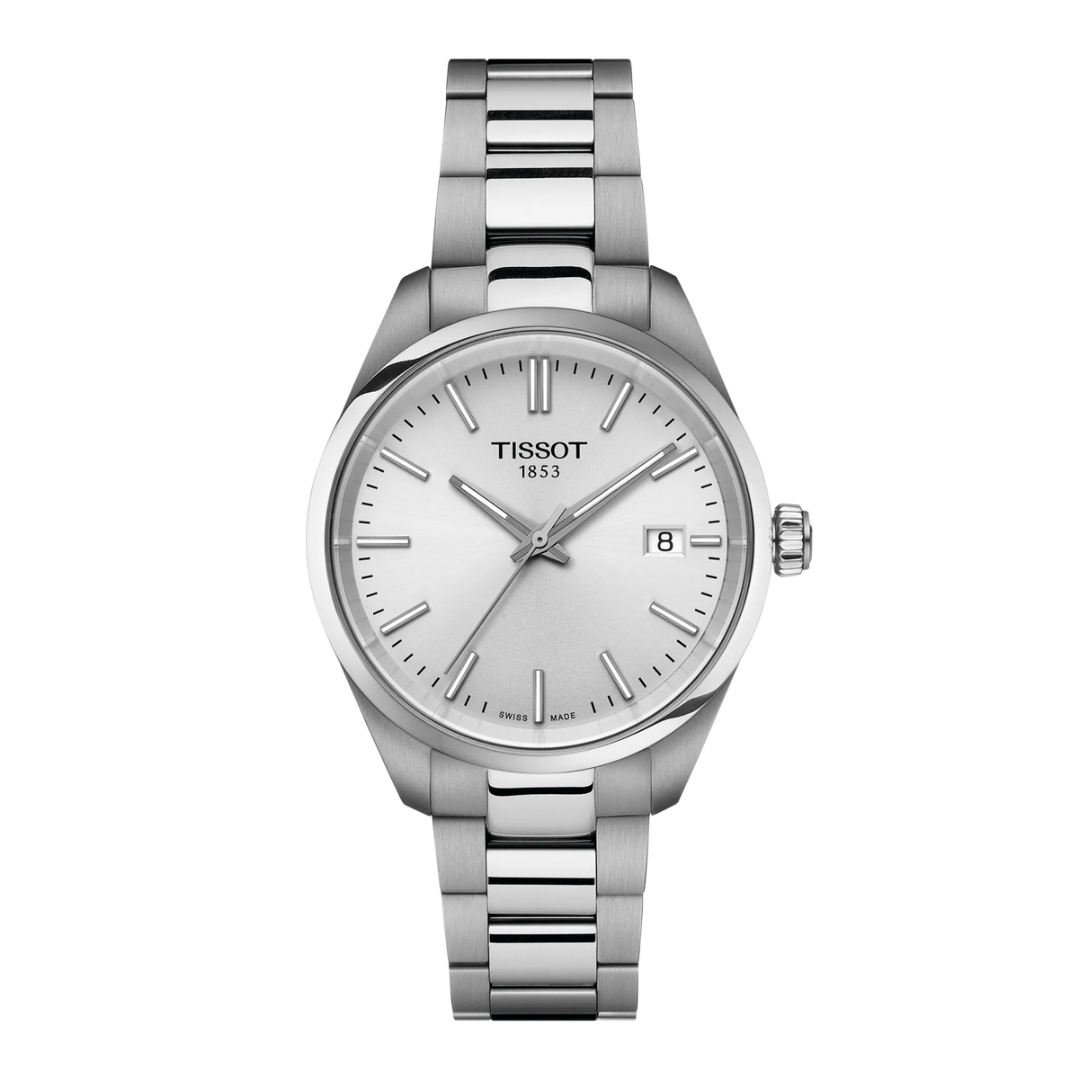 Tissot PR 100 34mm T150.210.11.031.00 — detail view