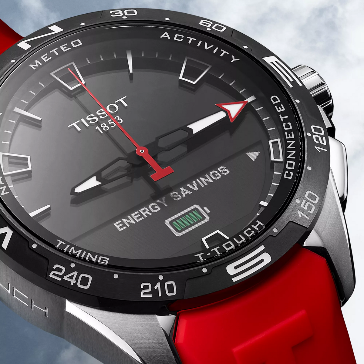Tissot T-Touch Connect Solar 47.5mm T121.420.47.051.01 — detail view