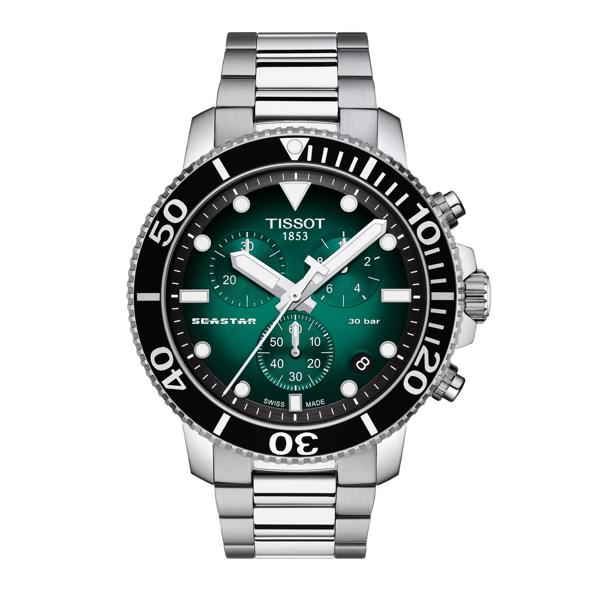 Tissot Seastar 1000 45.5mm T120.417.11.091.01 — detail view