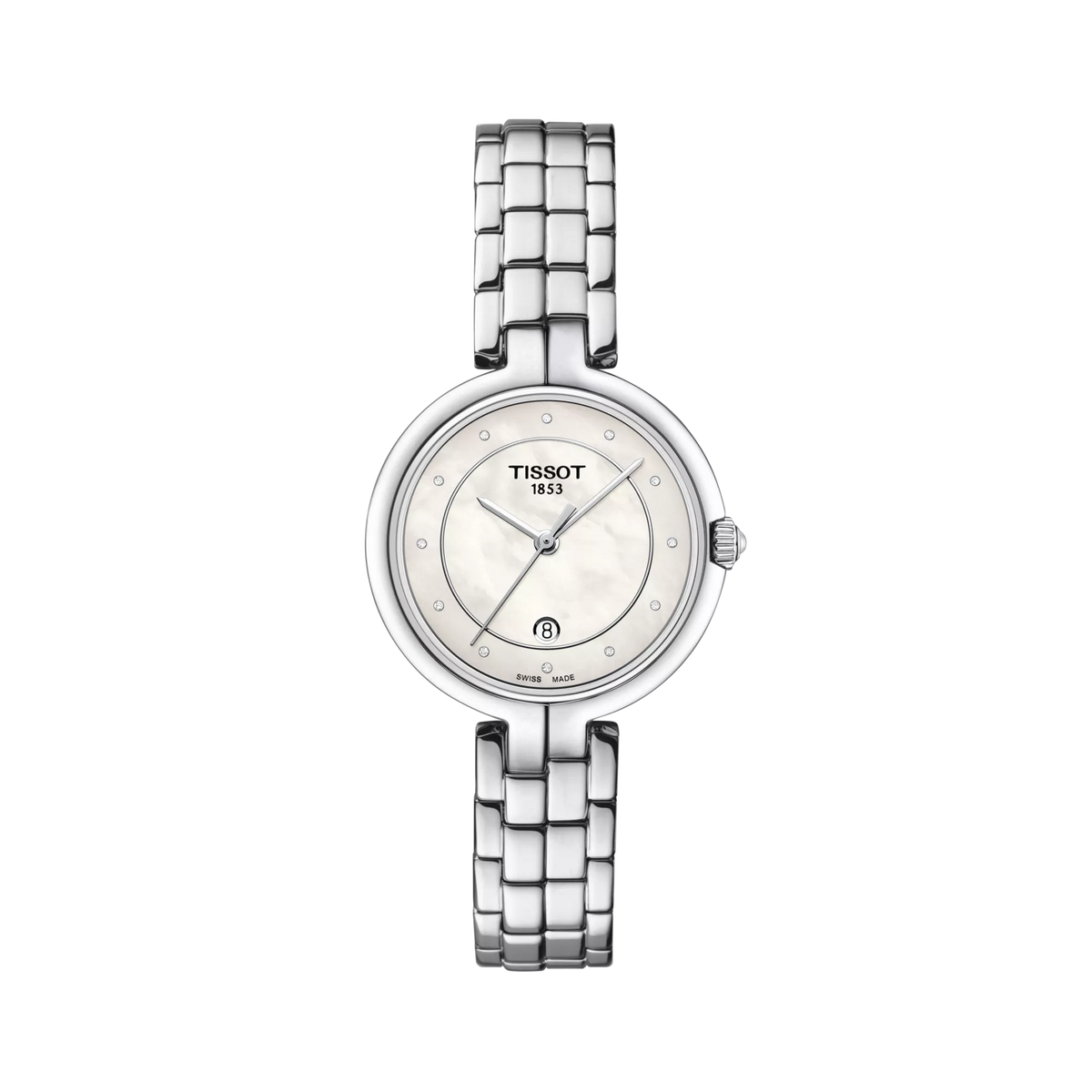 Tissot Flamingo 30mm T094.210.11.116.01 — detail view
