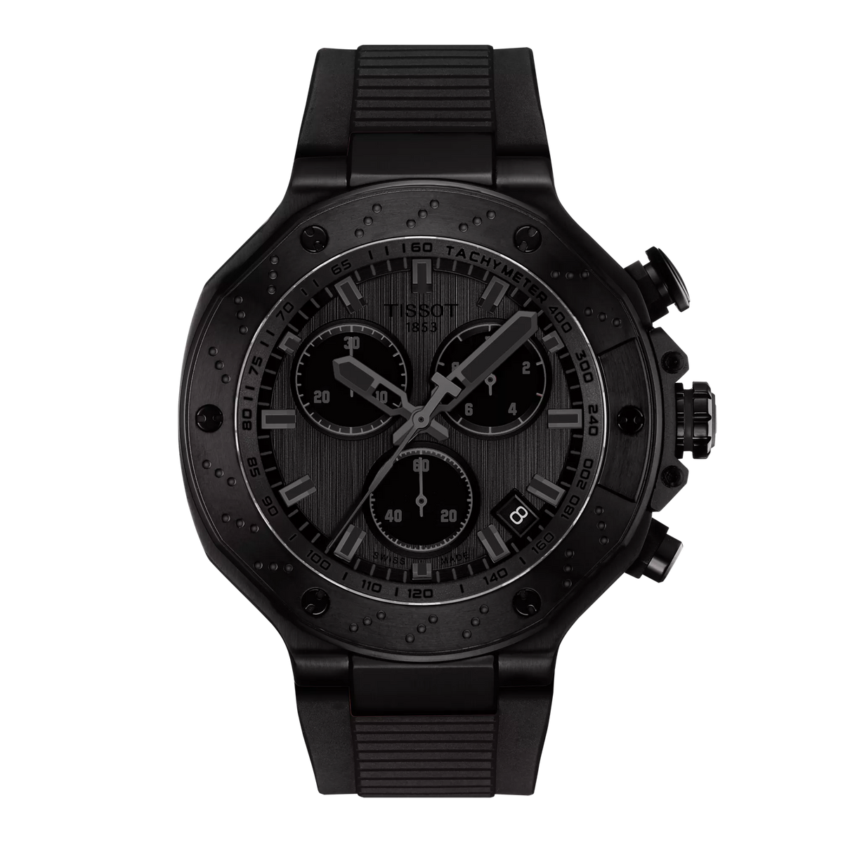 Tissot T-Race 45mm T141.417.37.061.00 — detail view