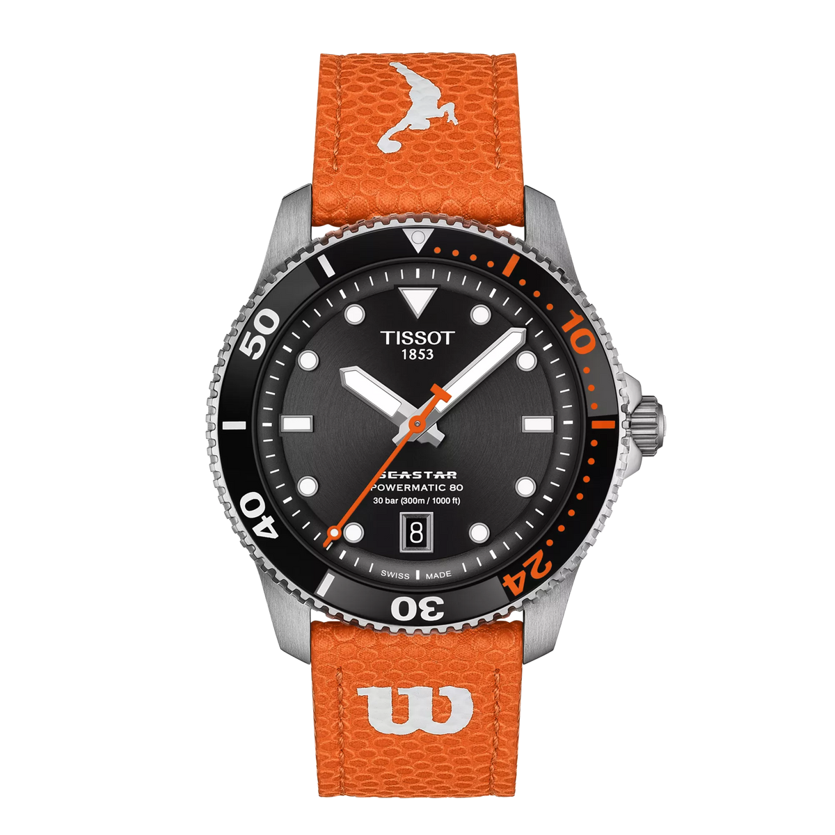 Tissot Seastar Wilson WNBA 40mm T120.807.17.051.00 — detail view