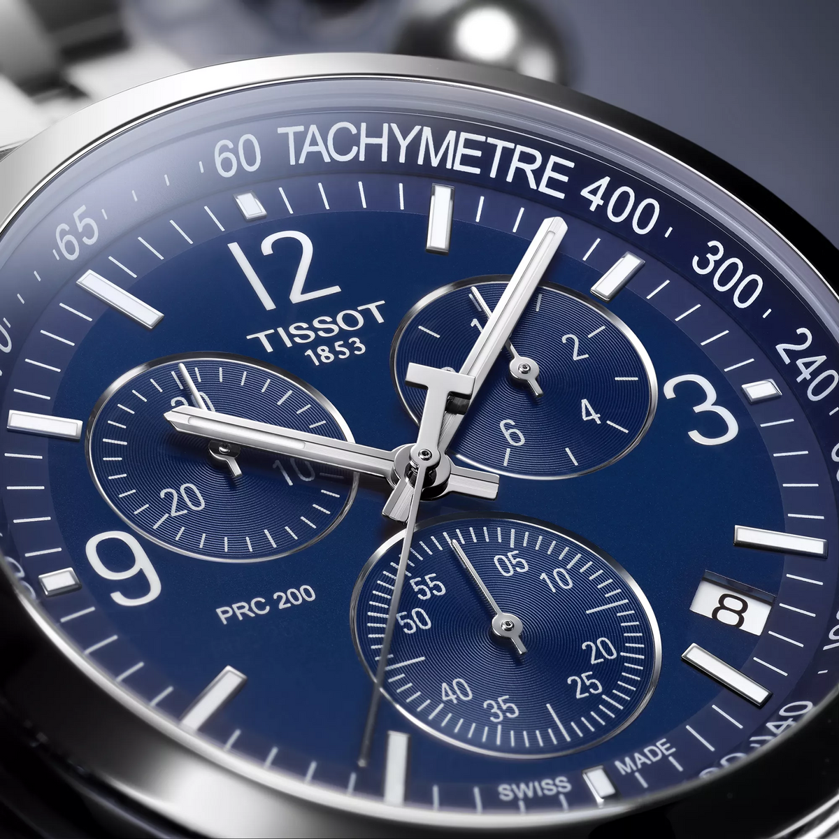 Tissot PRC 200 43mm T114.417.11.047.00 — detail view
