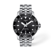 Black dial · Grey bracelet