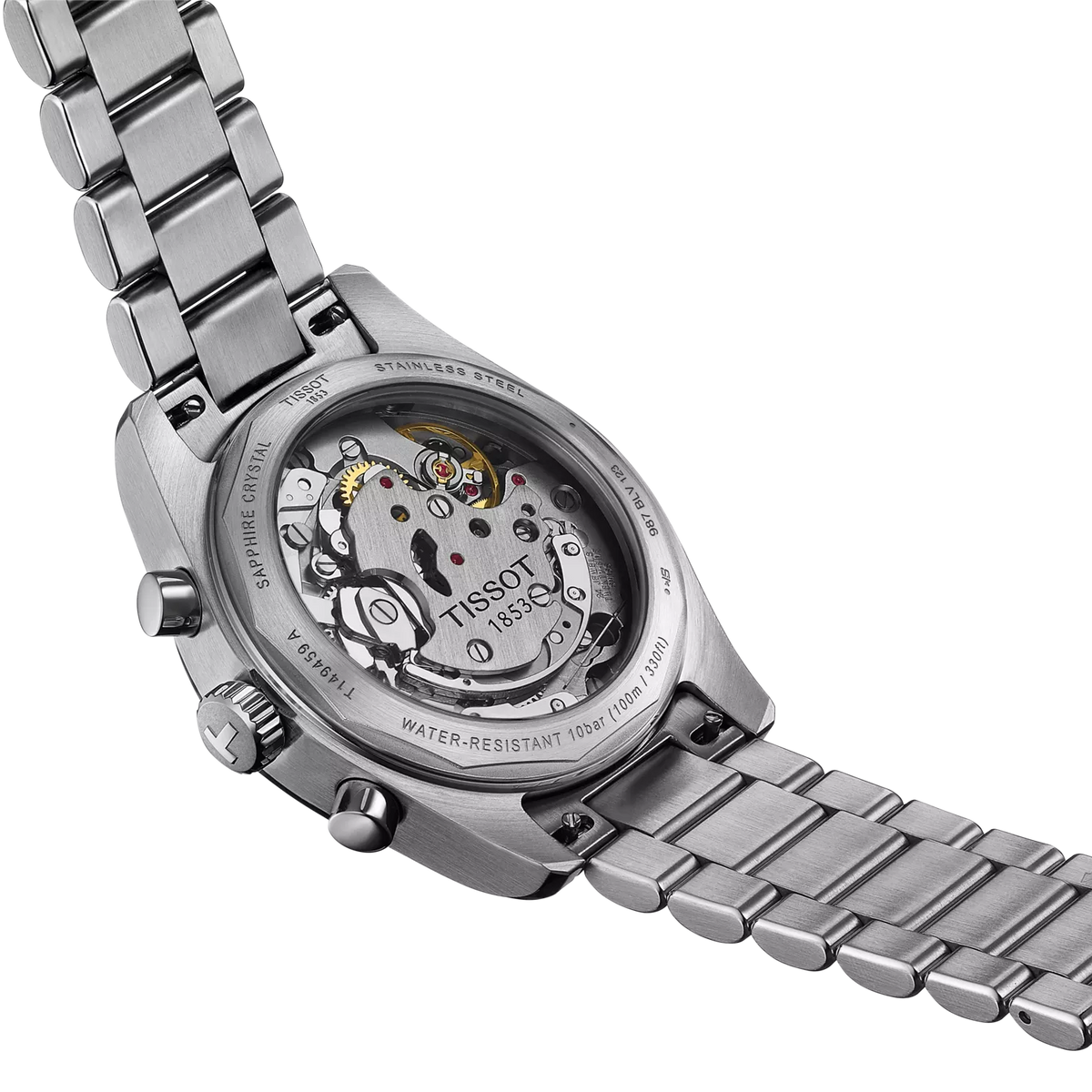Tissot PR516 41mm T149.459.21.051.00 — detail view