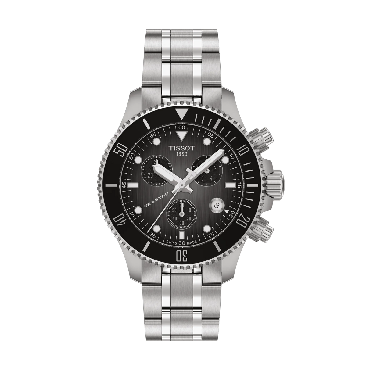 Tissot Seastar 1000 38mm T120.217.11.061.00 — detail view