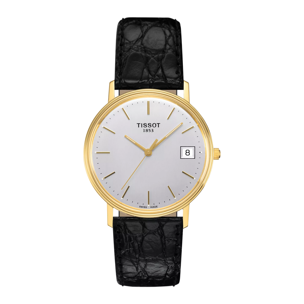 Tissot Goldrun Hesalite Gold 33.7mm T71.3.401.31 — detail view