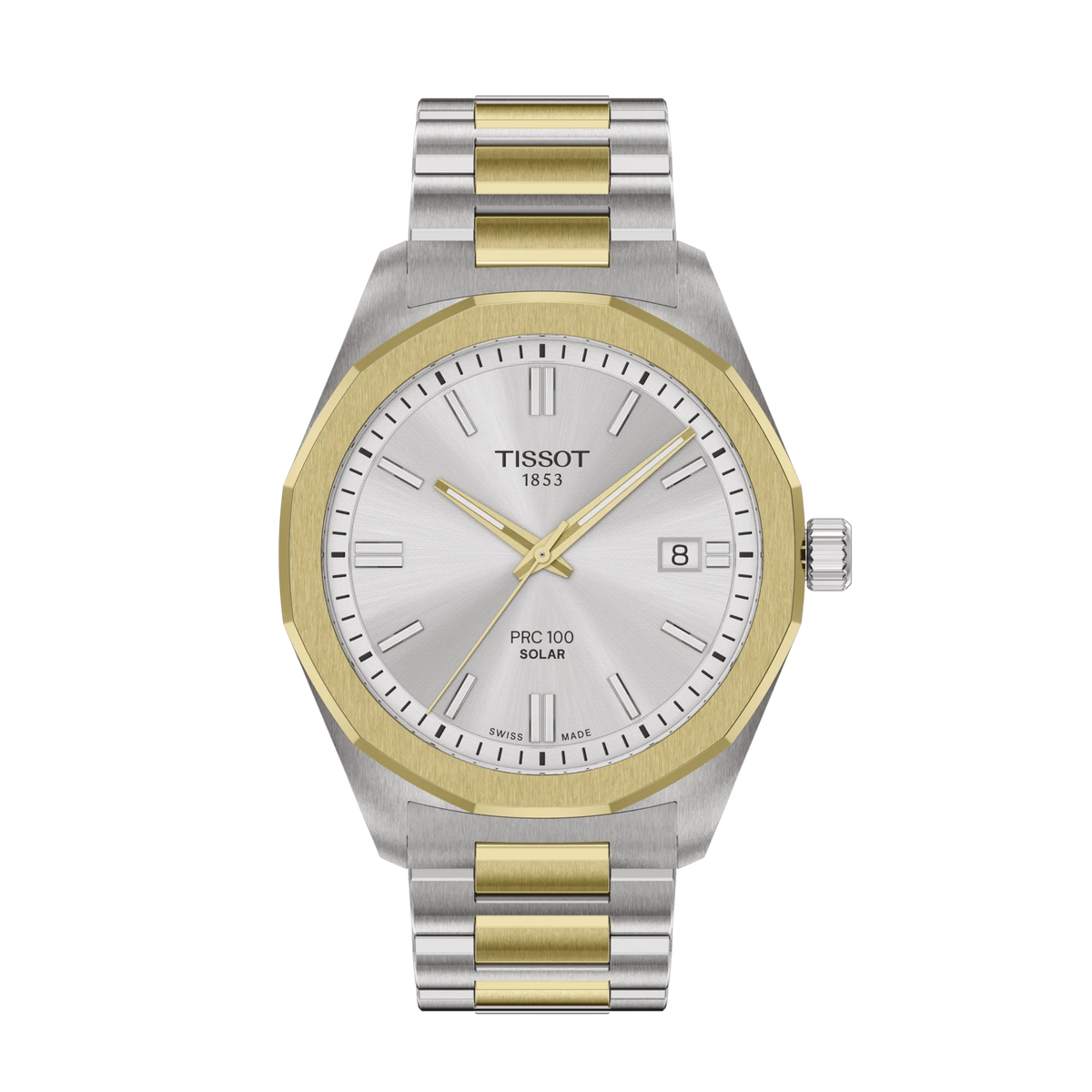 Tissot PRC 100 Solar 39mm T151.422.22.031.00 — detail view