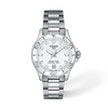 White dial · Grey bracelet