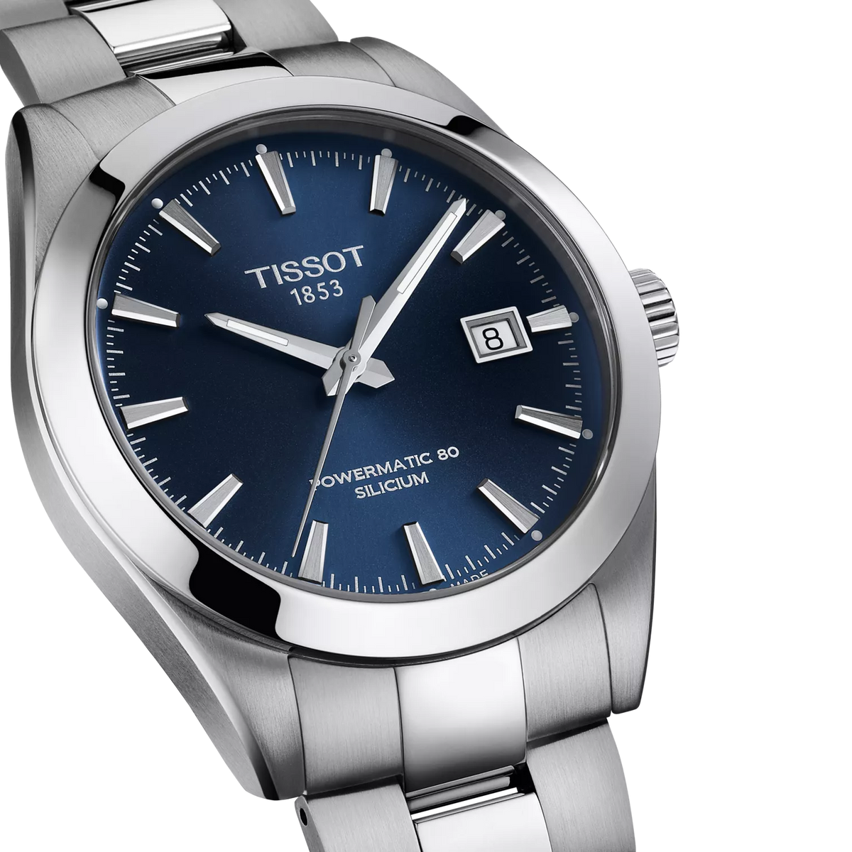 Tissot Gentleman 40mm T127.407.11.041.00 — detail view