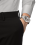 Tissot Gentleman 40mm T127.410.44.081.00 — detail view