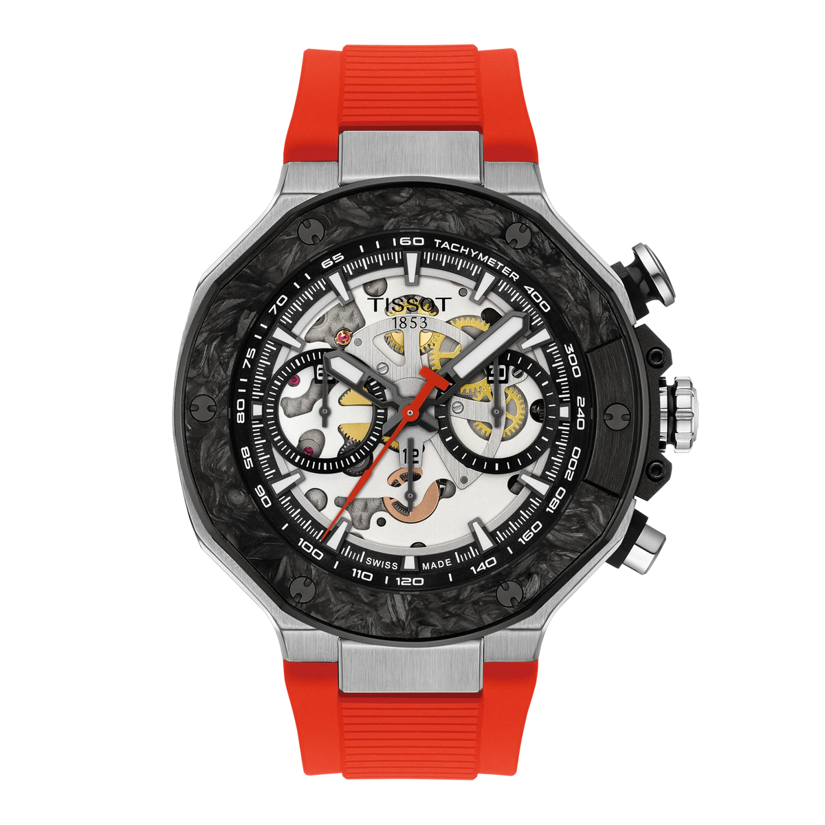 Tissot T-Race MotoGP 2026 45mm T141.462.27.051.00 — detail view