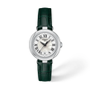 White mother-of-pearl dial · Green strap