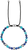 Bulova Lapis & Turquoise Bolo Bracelet — BVB1219-NSTTQLP — product full view