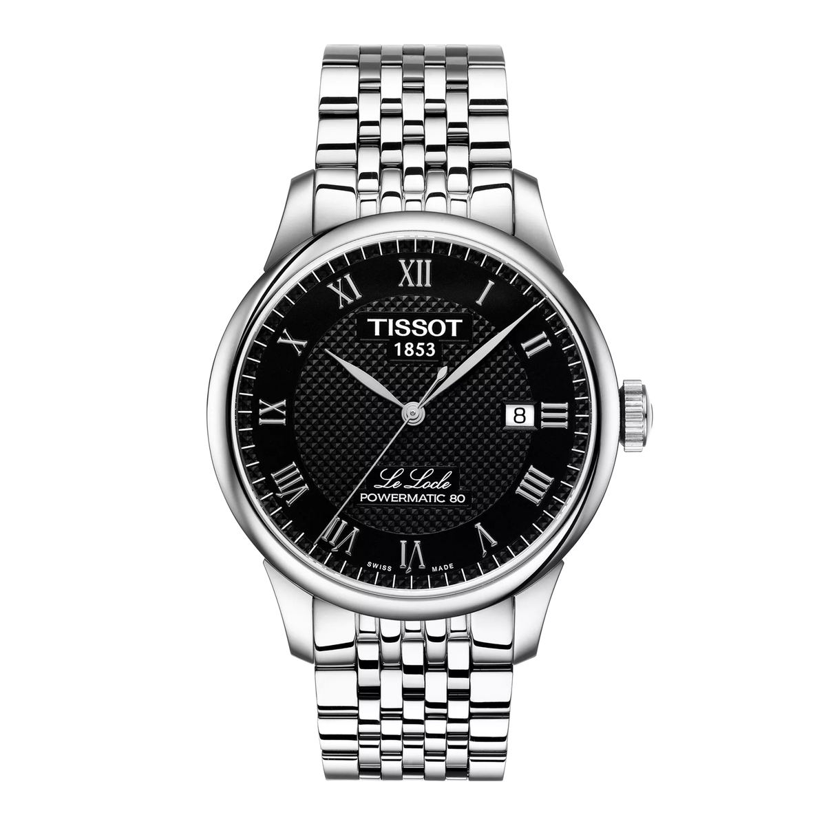 Tissot Le Locle 39.3mm T006.407.11.053.00 — detail view