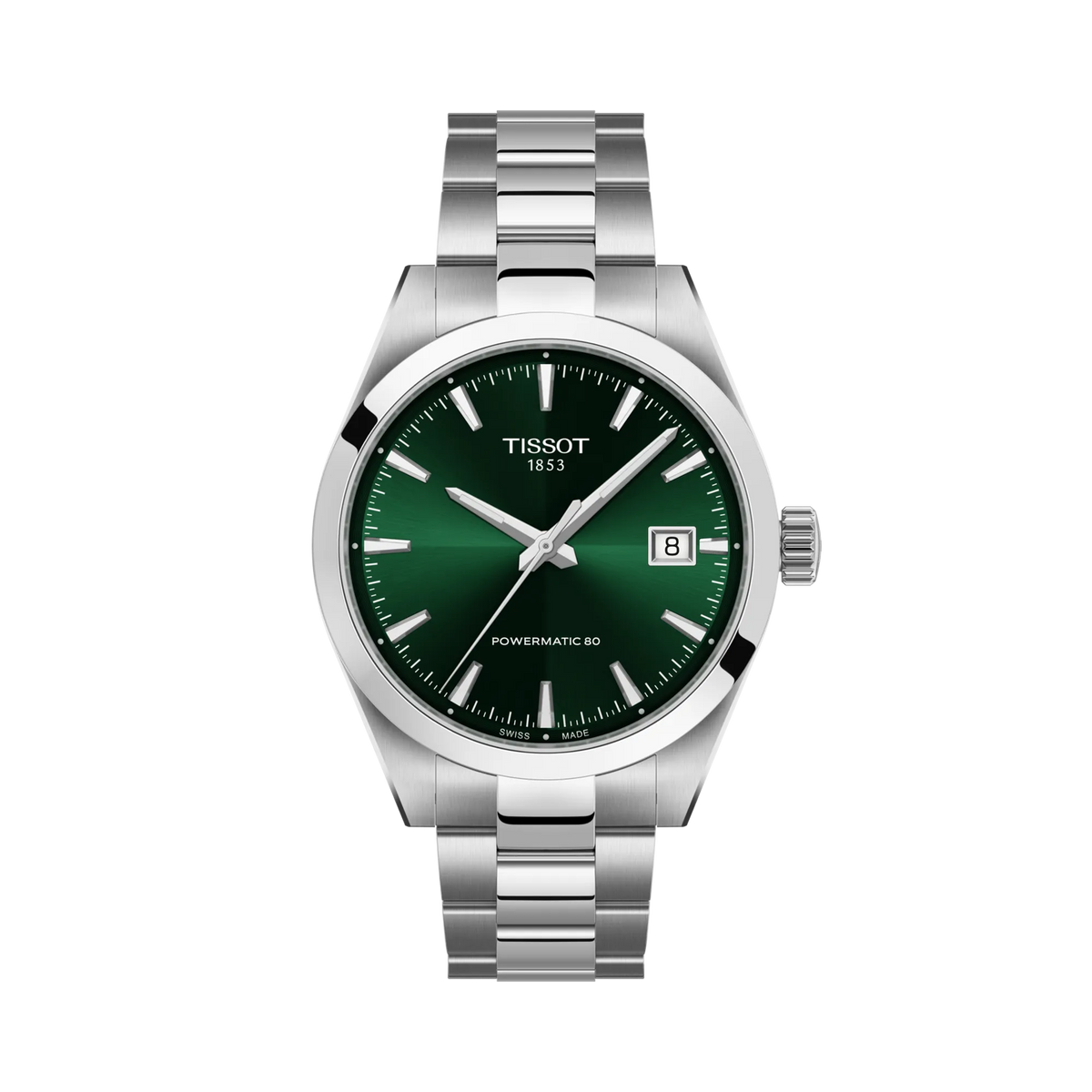 Tissot Gentleman 38mm T165.807.11.091.00 — detail view
