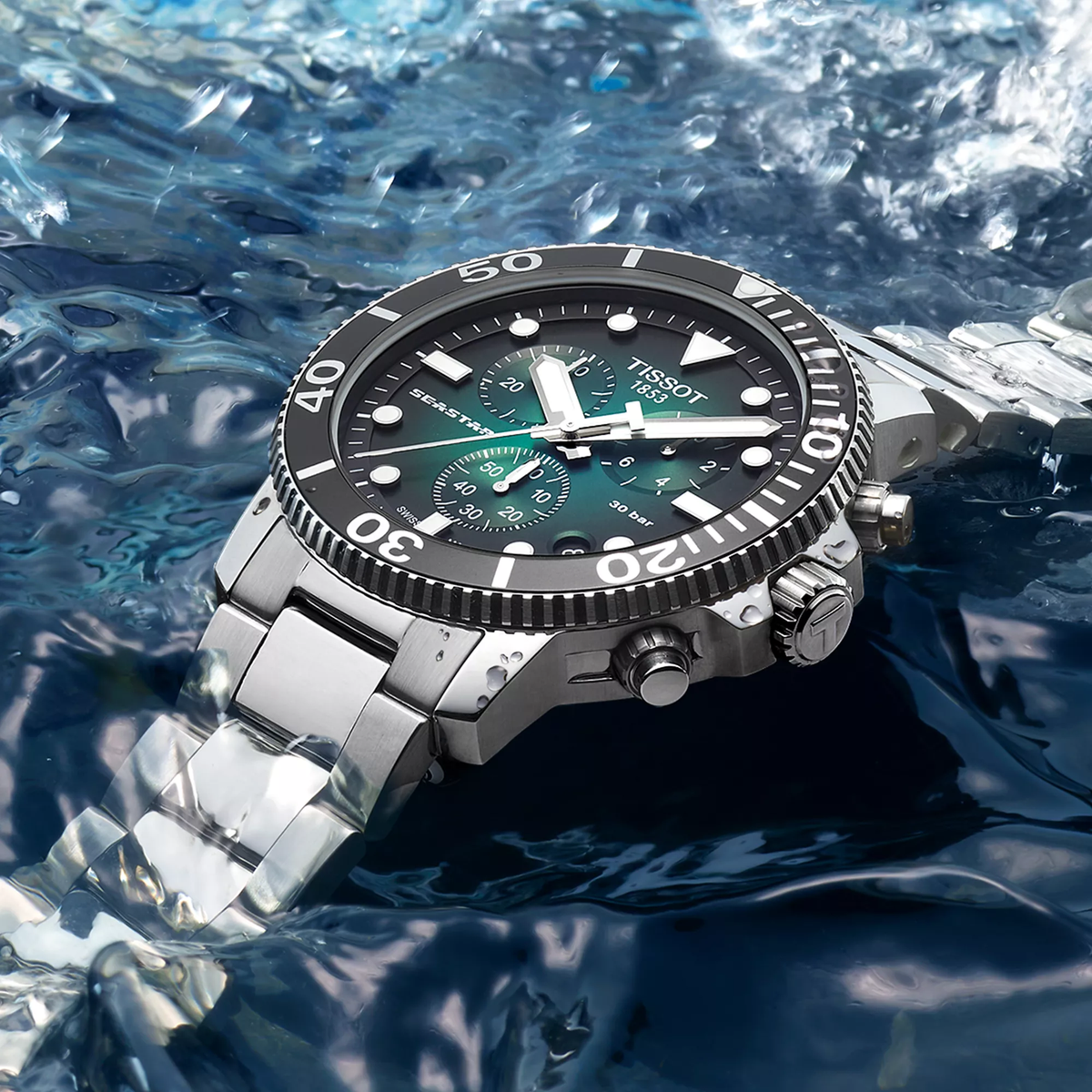 Tissot Seastar 1000 45.5mm T120.417.11.091.01 — detail view