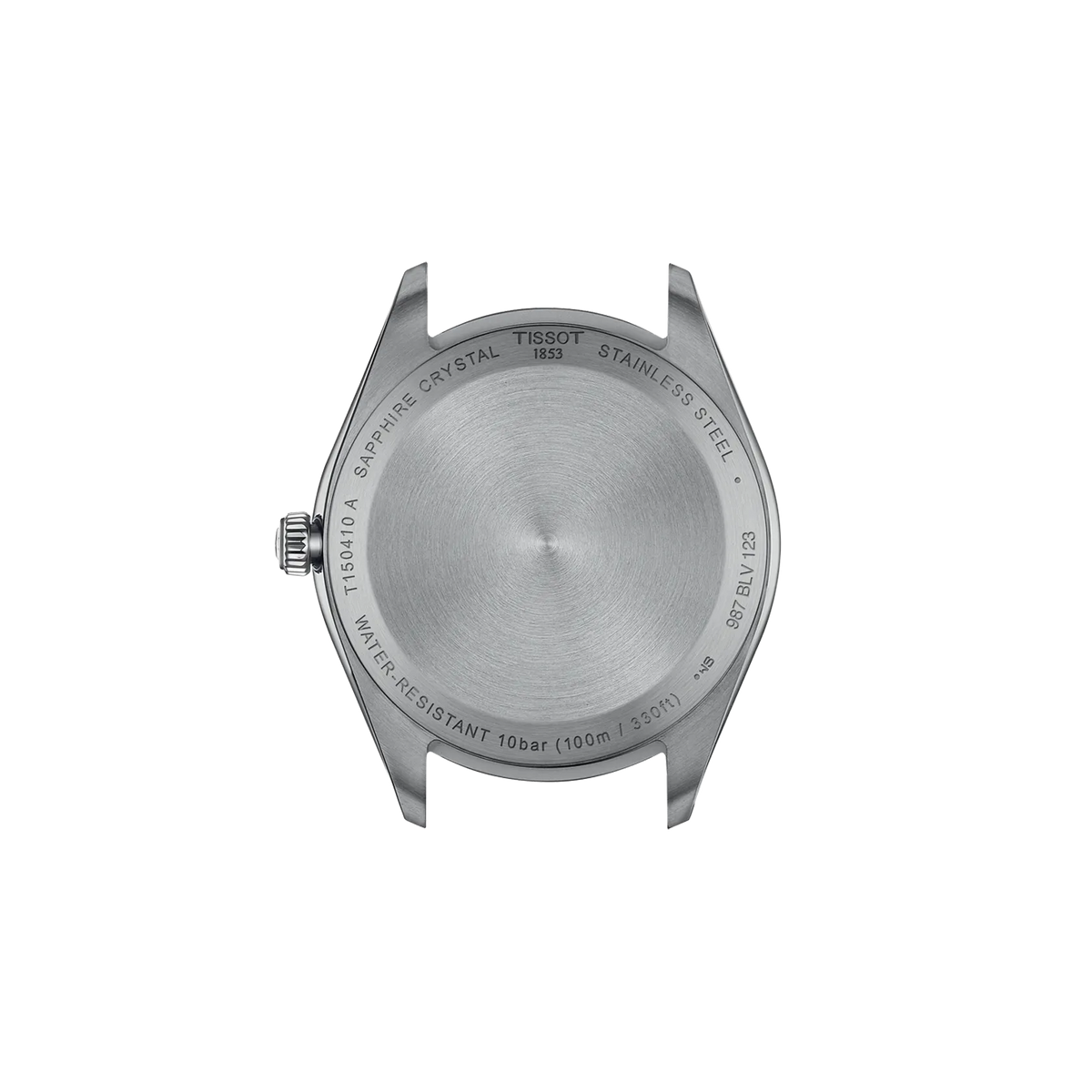 Tissot PR 100 40mm T150.410.11.051.00 — detail view
