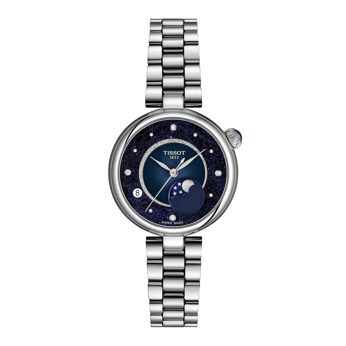 Tissot Desir 29.6mm T152.223.11.496.00 — detail view