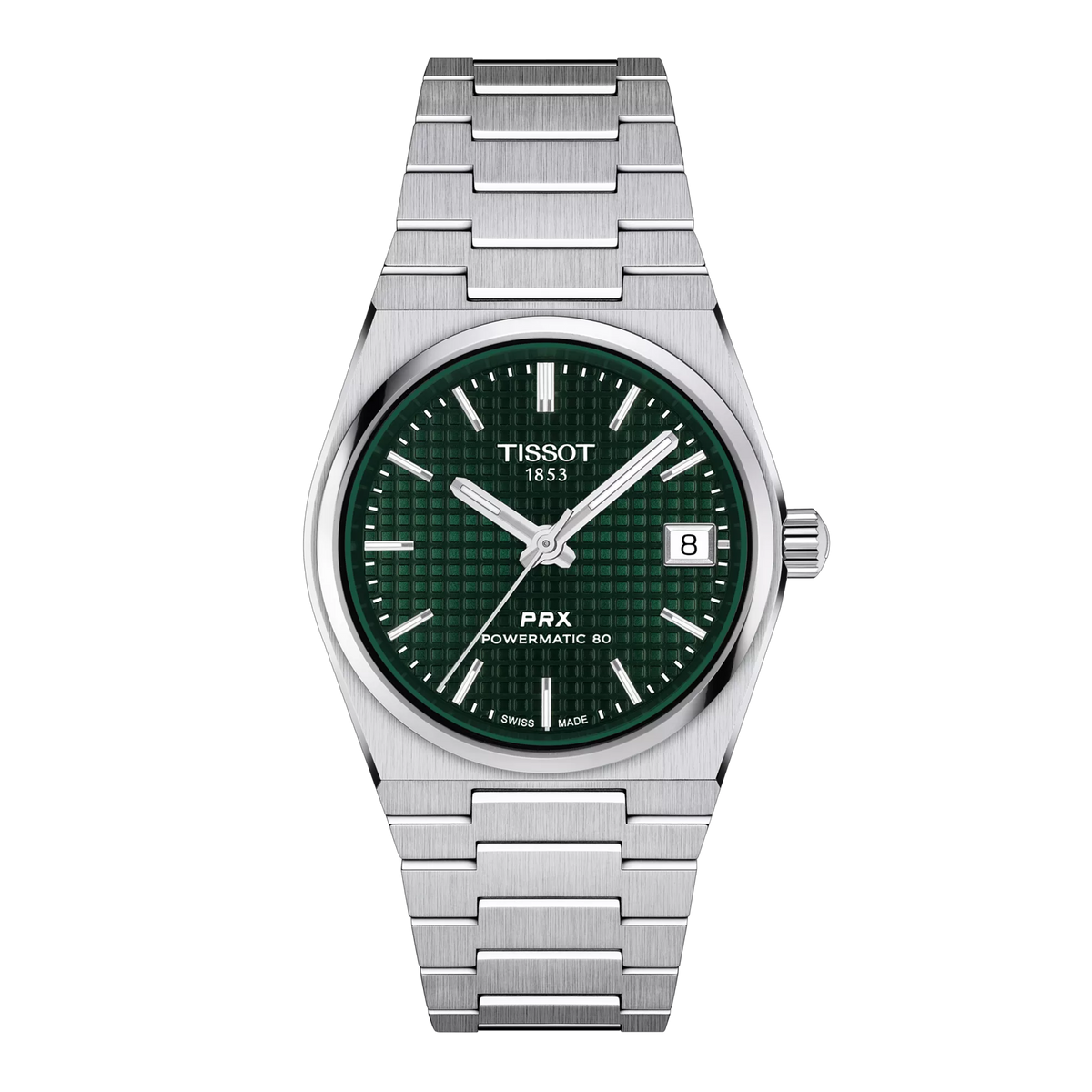 Tissot PRX 35mm T137.207.11.091.00 — detail view