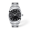 Black dial · Grey bracelet