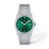 Green dial · Grey bracelet