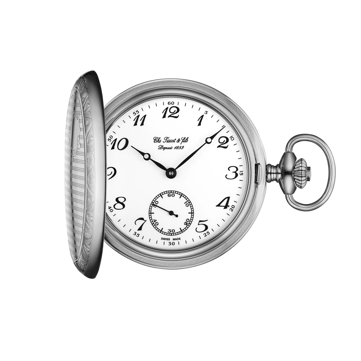 Tissot Savonnette 49.4mm T83.6.402.12 — detail view
