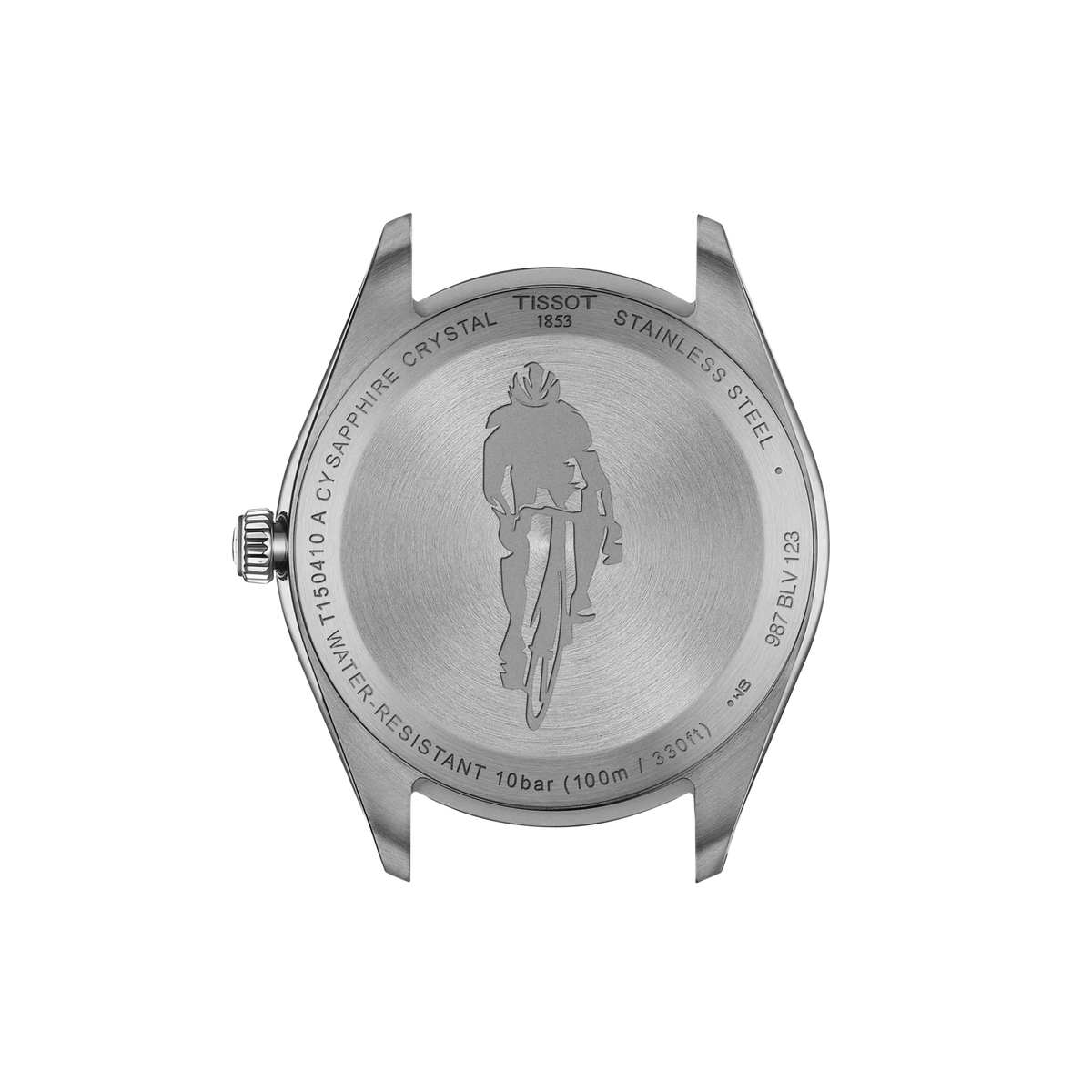Tissot PR 100 Cycling 40mm T150.410.17.037.00 — detail view