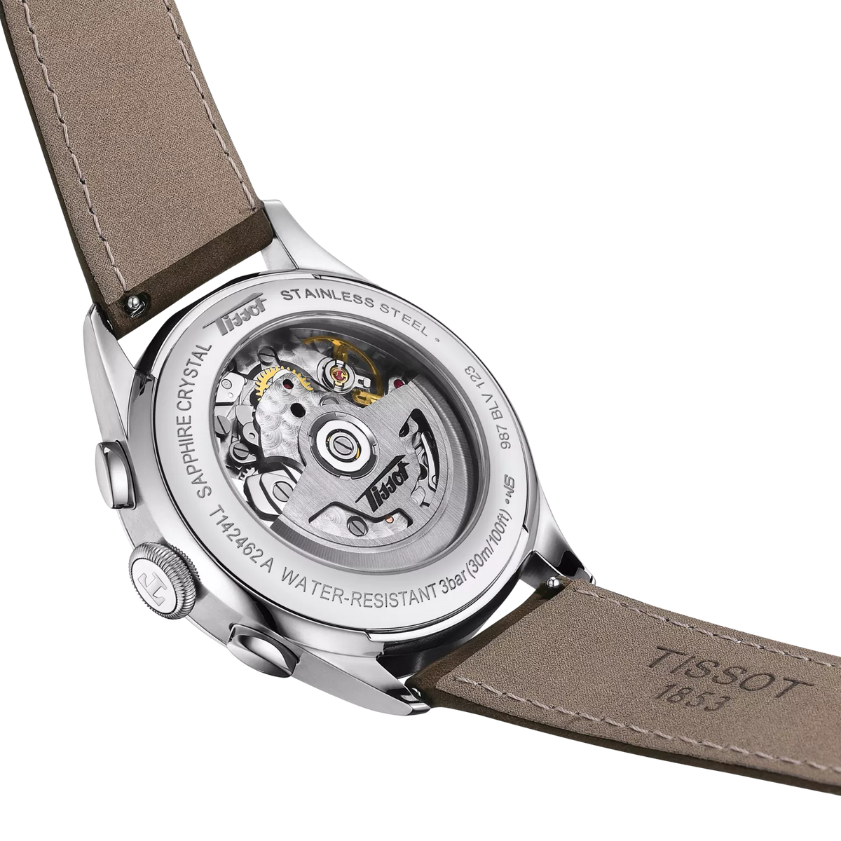 Tissot Telemeter 1938 42mm T142.462.16.032.00 — detail view