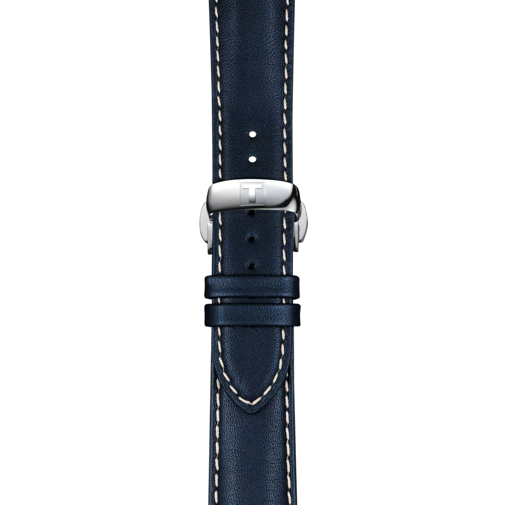 Tissot Gentleman Gold bezel 40mm T927.407.46.041.00 — detail view