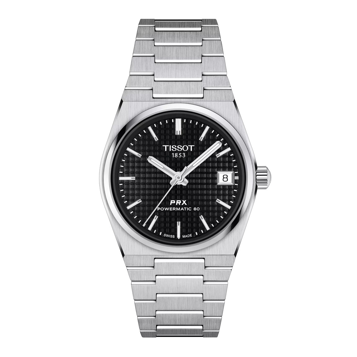 Tissot PRX 35mm T137.207.11.051.00 — detail view