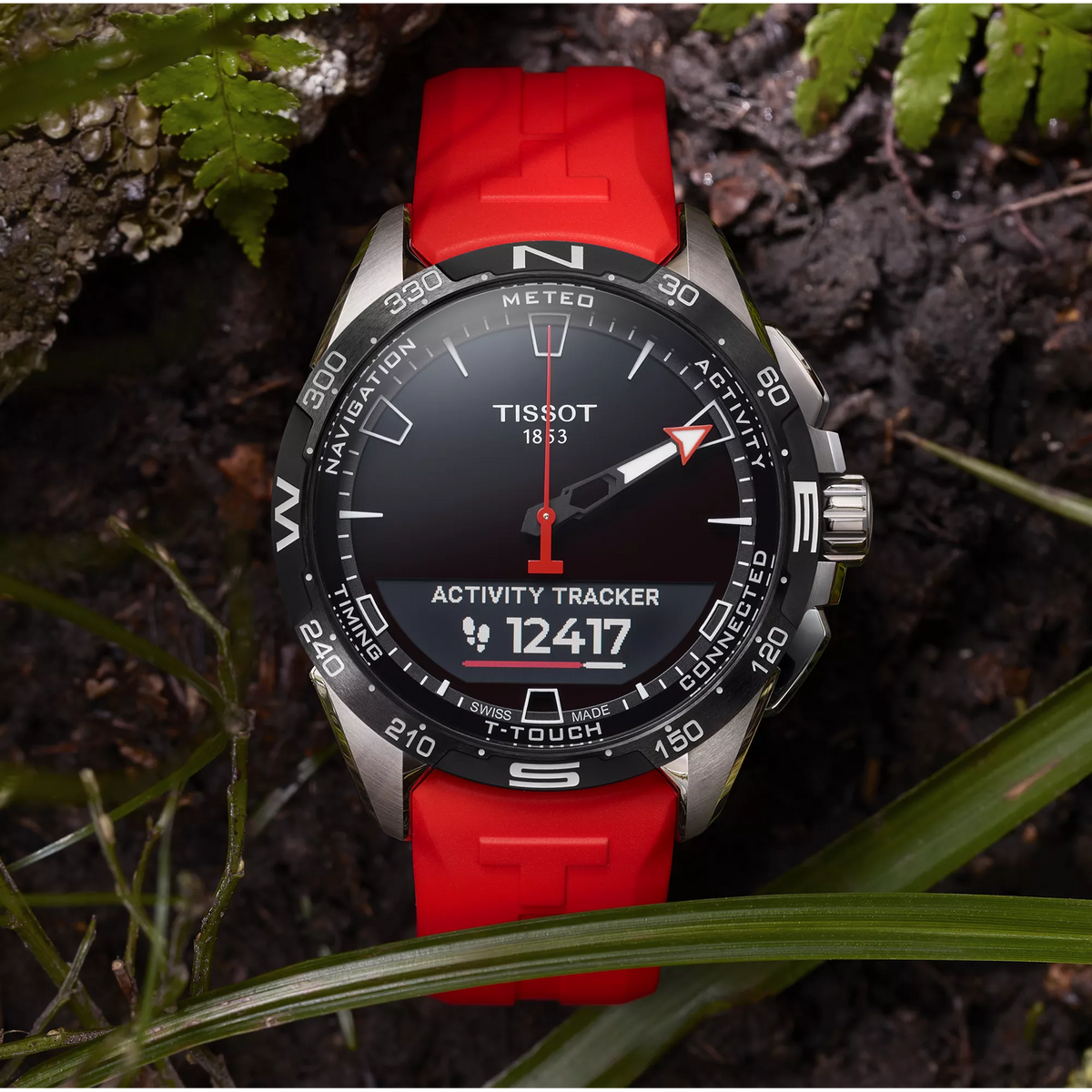 Tissot T-Touch Connect Solar 47.5mm T121.420.47.051.01 — detail view