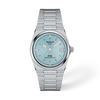 Ice blue dial · Grey bracelet