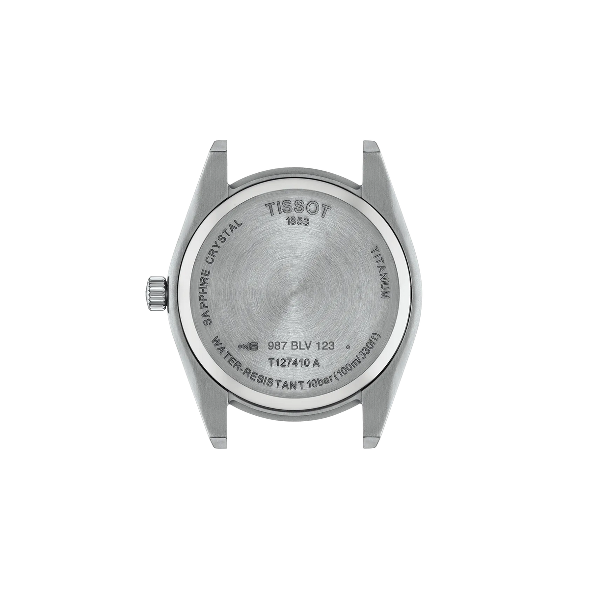 Tissot Gentleman 40mm T127.410.44.041.00 — detail view