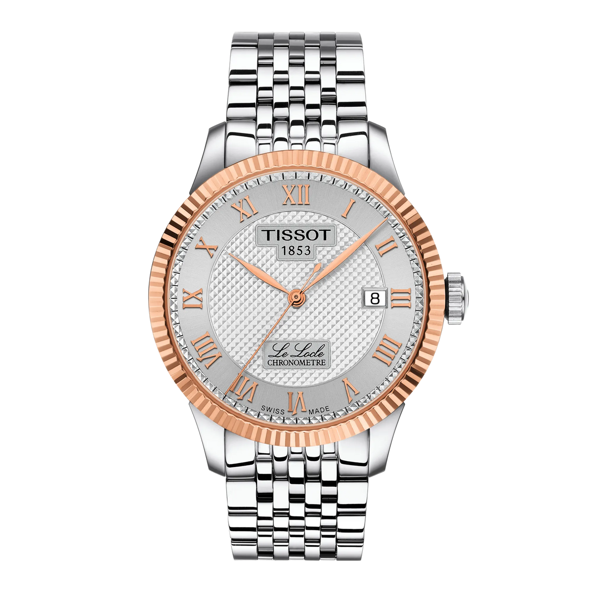 Tissot Le Locle Gold 39.3mm T932.408.41.033.00 — detail view