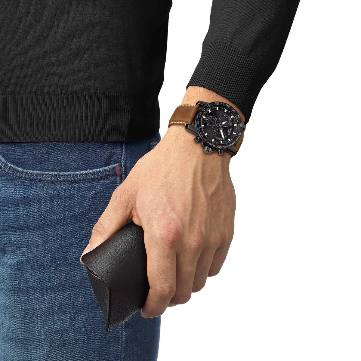 Tissot Supersport Chrono 45.5mm T125.617.36.051.01 — detail view
