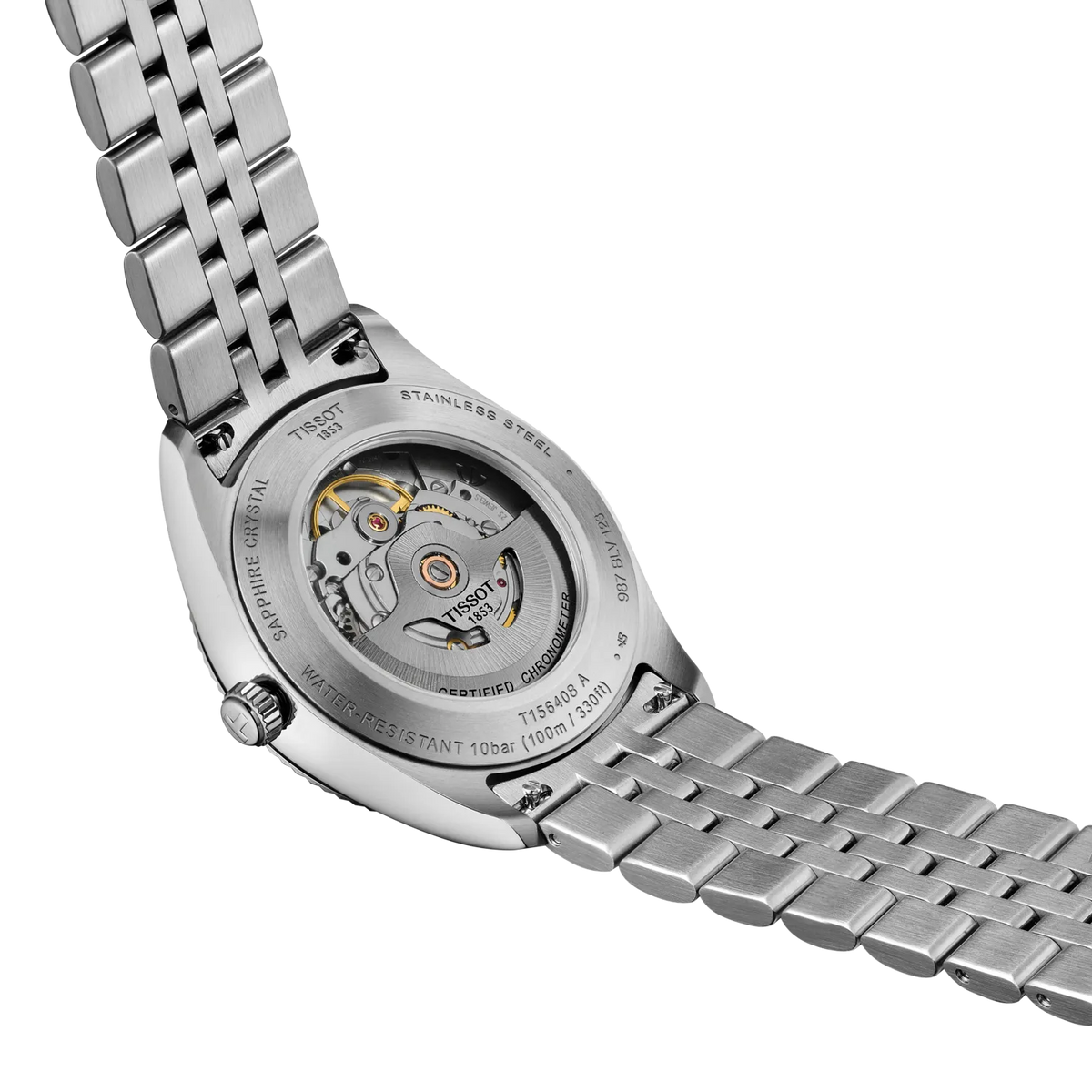 Tissot Ballade 39mm T156.408.11.353.00 — detail view