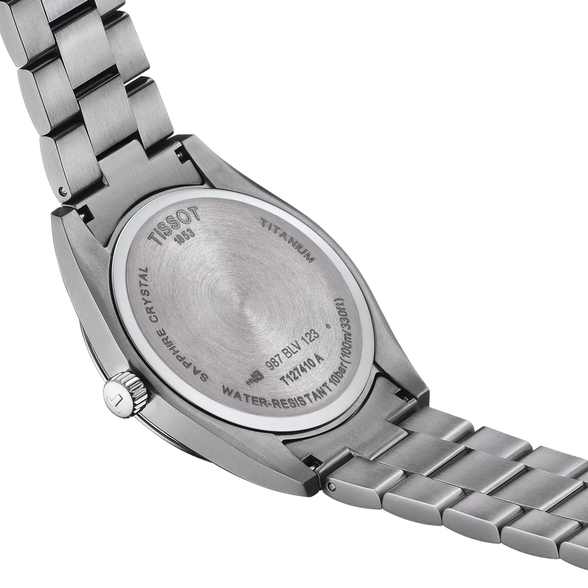 Tissot Gentleman 40mm T127.410.44.081.00 — detail view