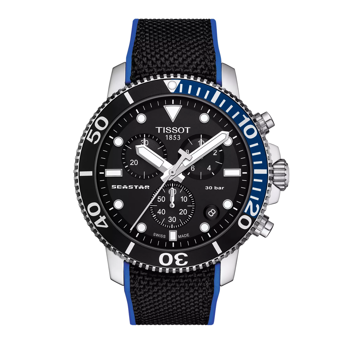 Tissot Seastar 1000 Chronograph T120.417.17.051.03 — detail view
