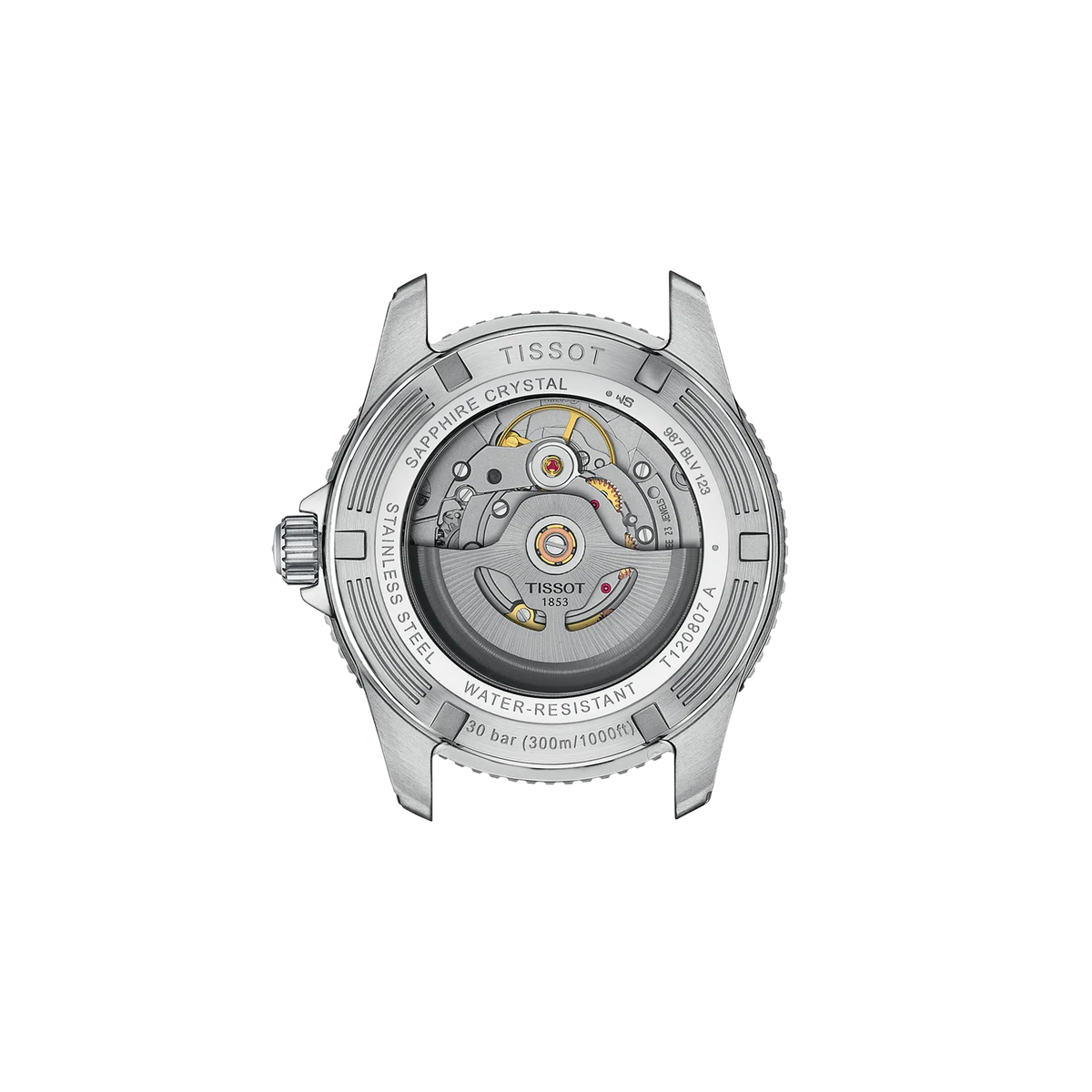 Tissot Seastar 1000 40mm T120.807.22.051.00 — detail view