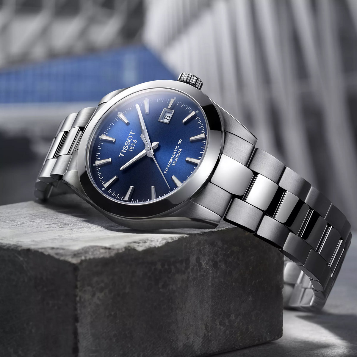 Tissot Gentleman 40mm T127.407.11.041.00 — detail view