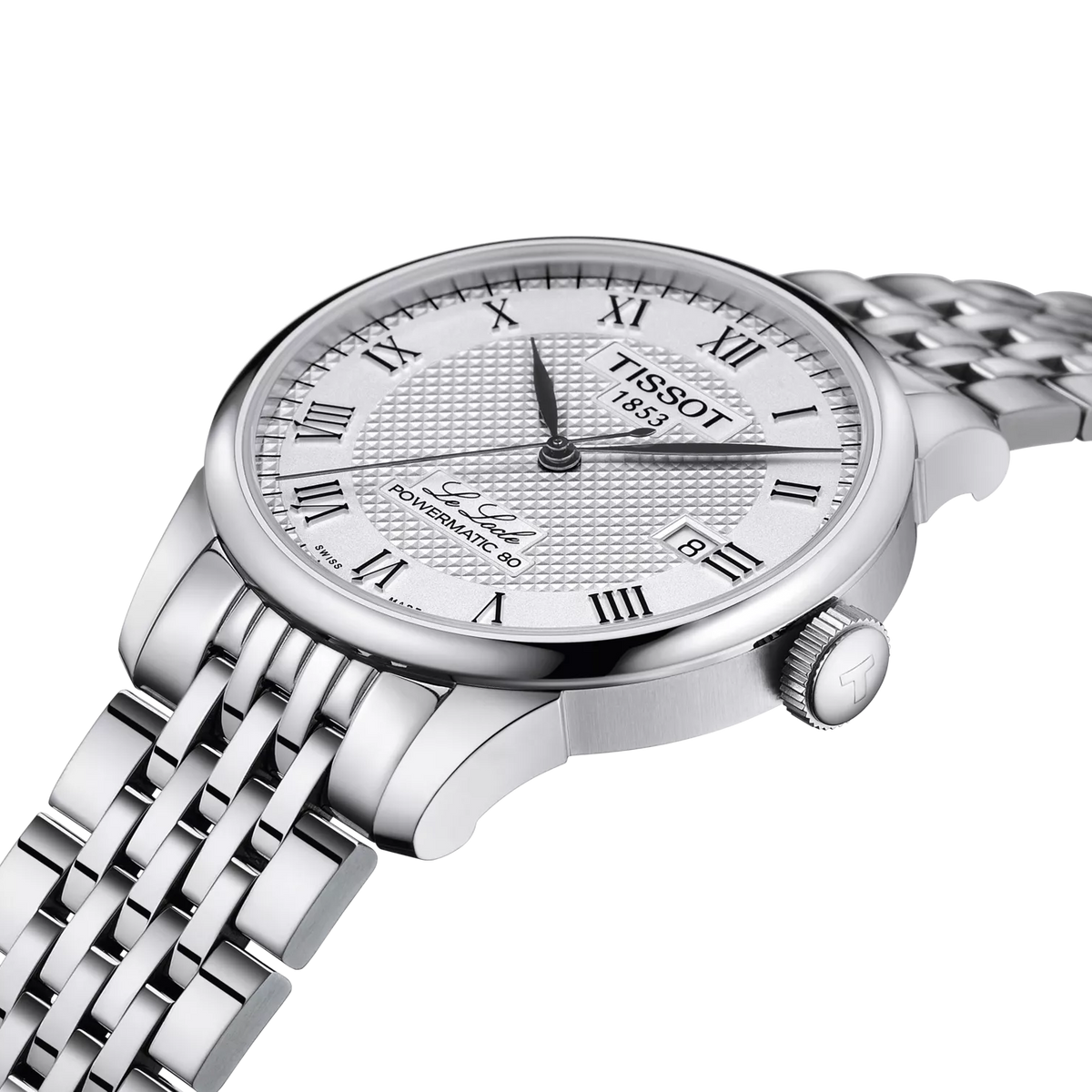 Tissot Le Locle 39.3mm T006.407.11.033.00 — detail view