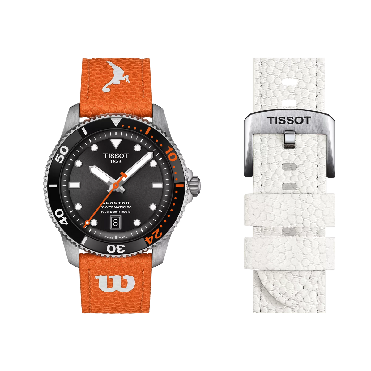 Tissot Seastar Wilson WNBA 40mm T120.807.17.051.00 — detail view