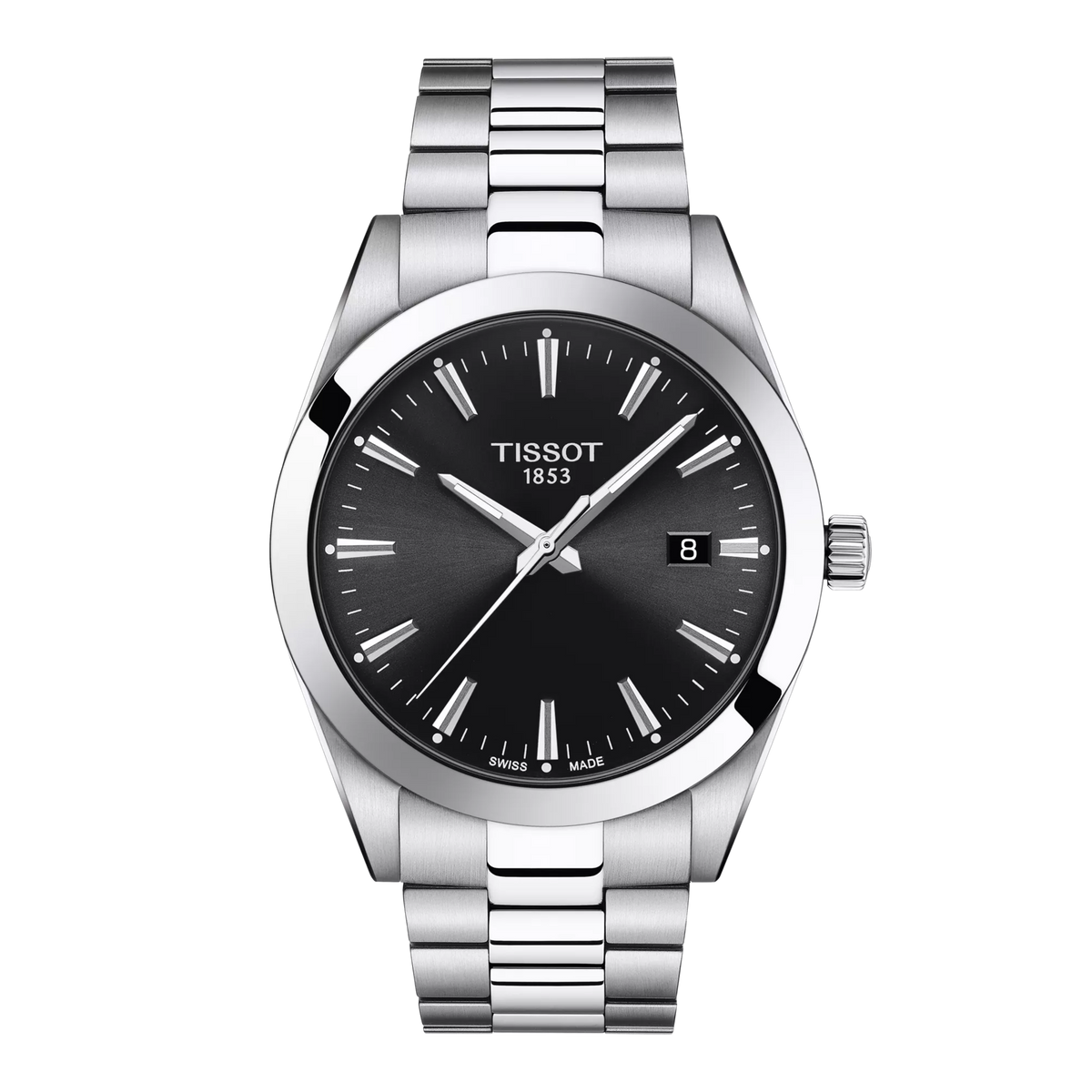 Tissot Gentleman 40mm T127.410.11.051.00 — detail view