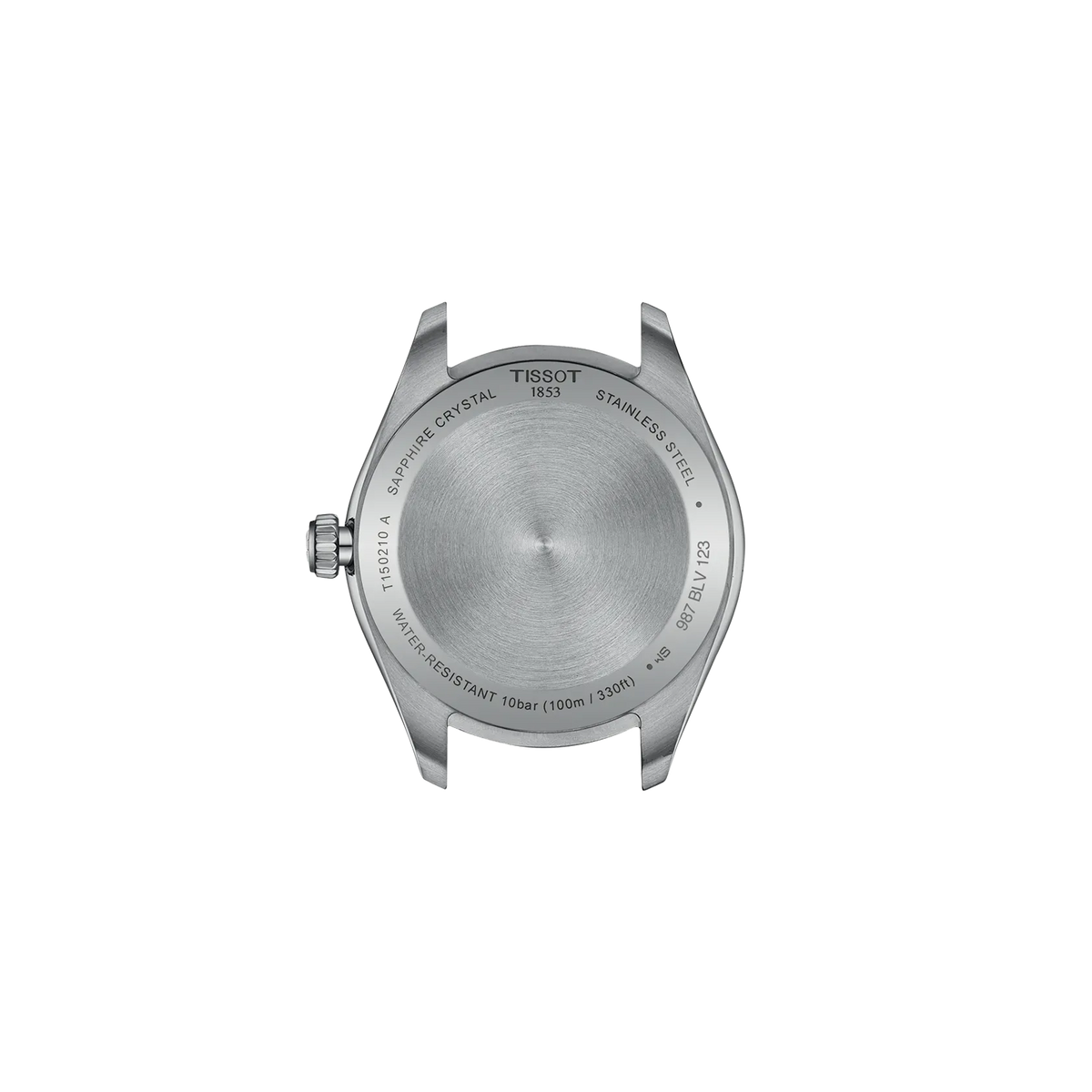 Tissot PR 100 34mm T150.210.26.111.00 — detail view