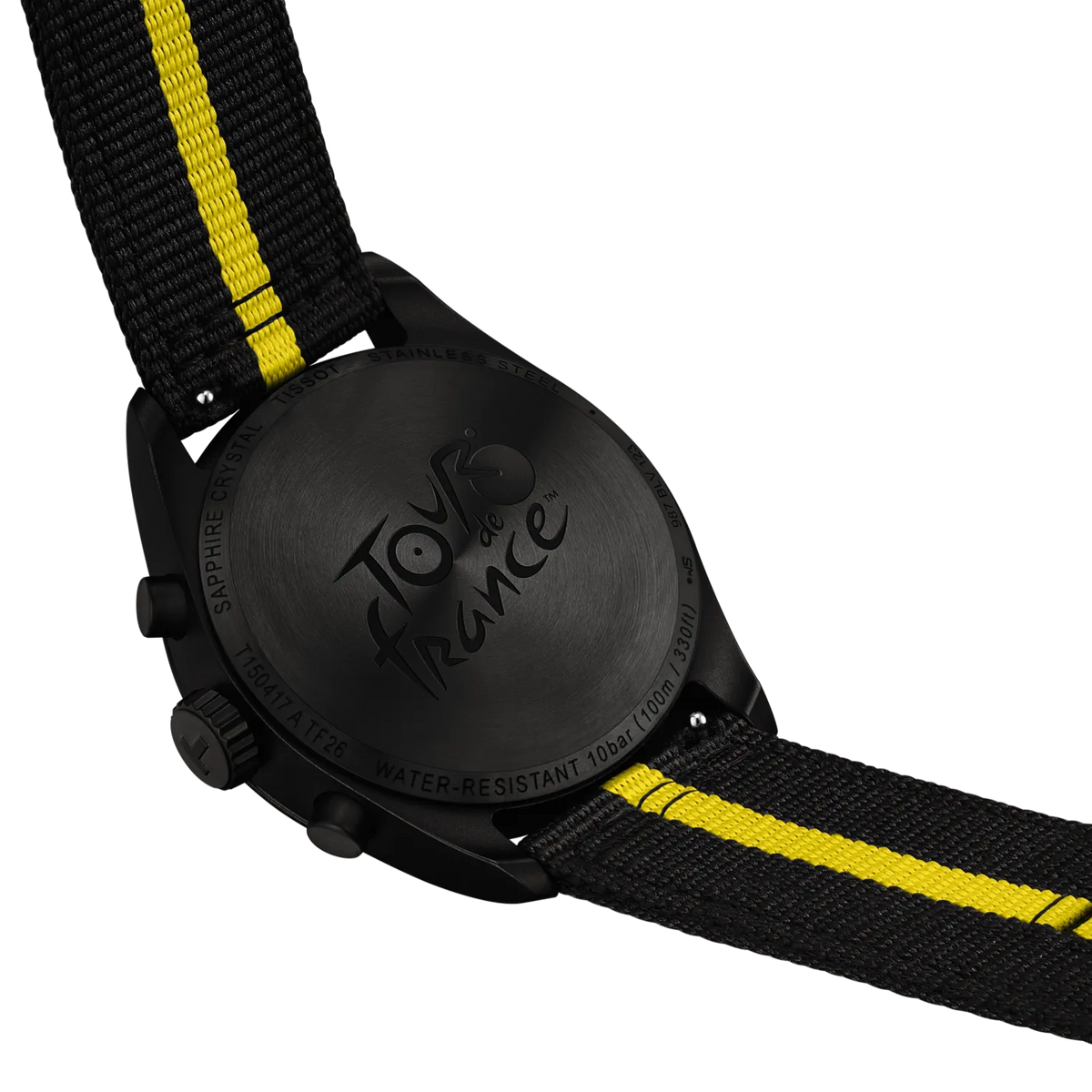 Tissot PR 100 Tour de France 2026 40mm T150.417.37.057.00 — detail view