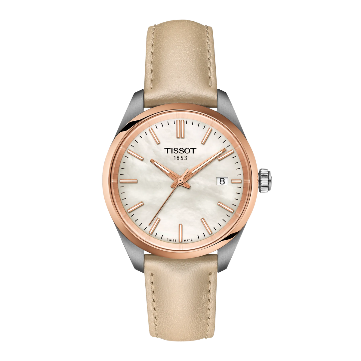 Tissot PR 100 34mm T150.210.26.111.00 — detail view