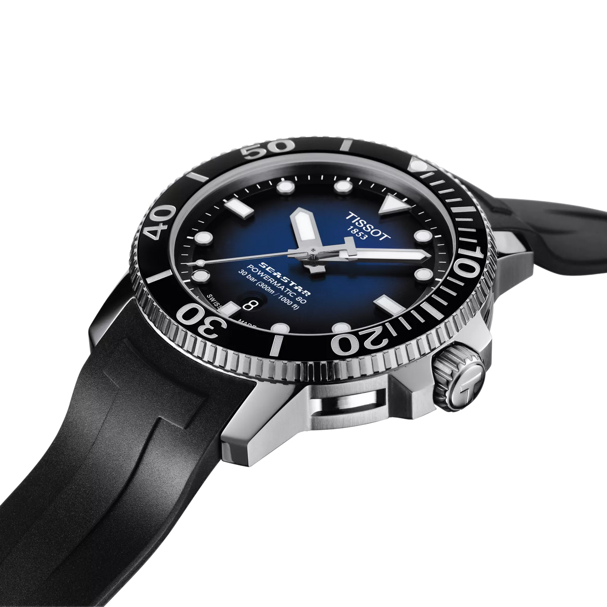 Tissot Seastar 1000 43mm T120.407.17.041.00 — detail view