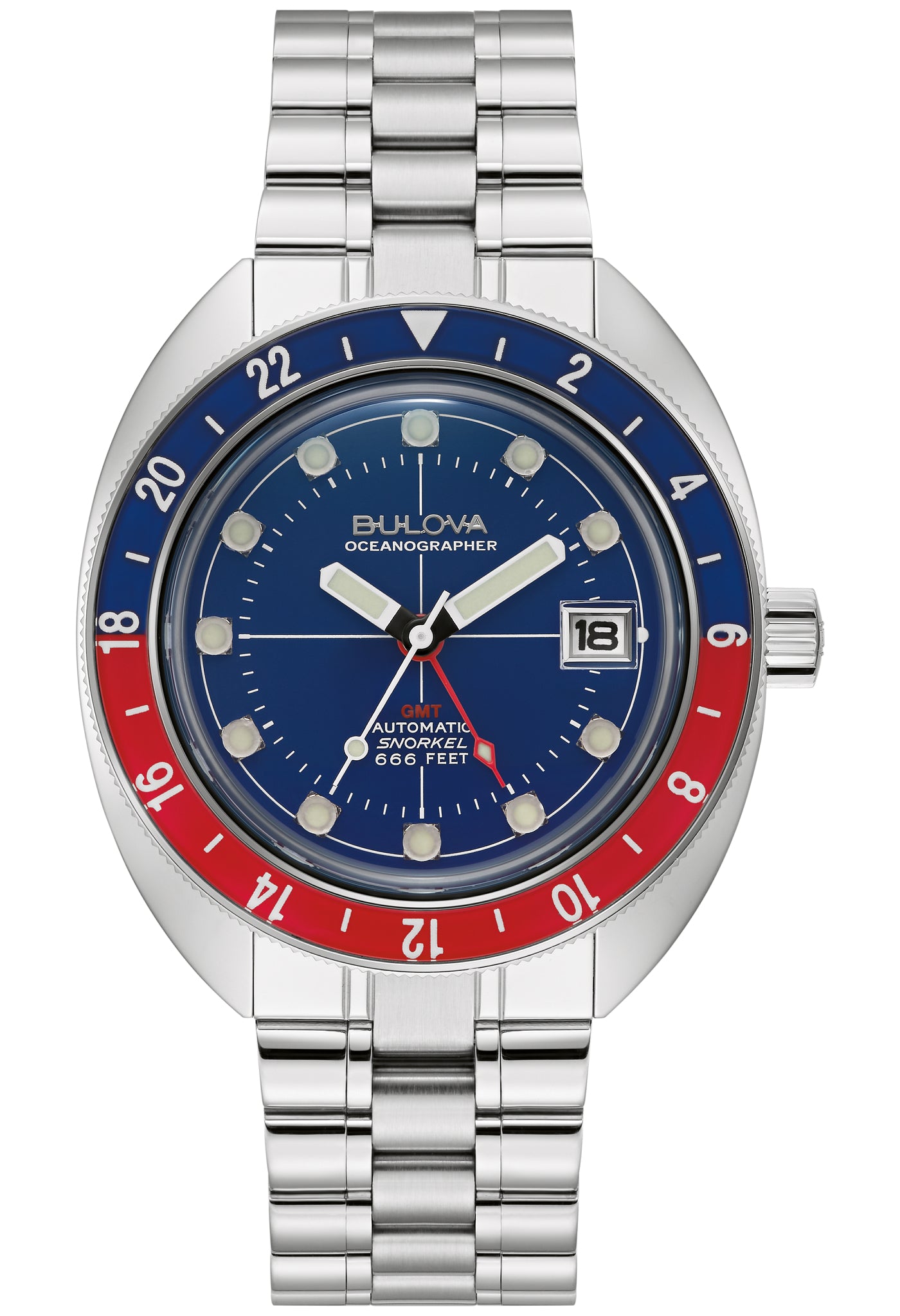 Bulova Stainless Steel Performance Mens Watch